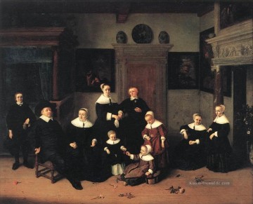  maler galerie - Porträt einer Familie Holländischen Genremaler Adriaen van Ostade